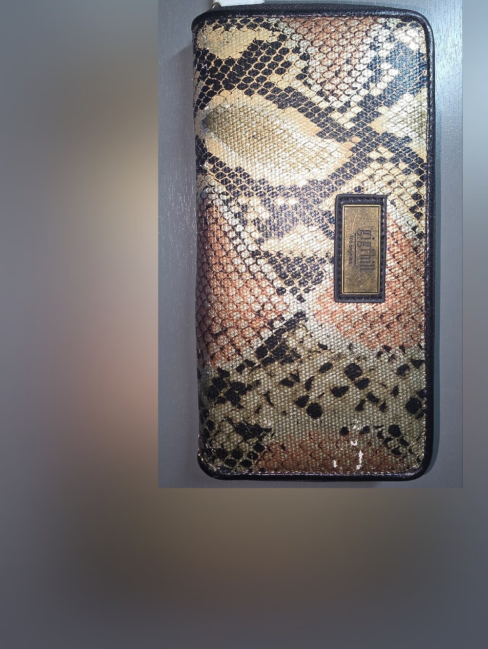 Snake-Print Wallet - Multi-Color